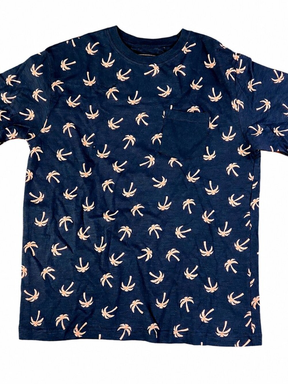 Broken Threads Tropical Palm Tree Graphic Tee Youth Medium 10/12